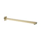 Square Gold Shower Arm