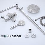 best exposed shower system-accessories