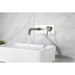 stainless steel basin mixer - side 2