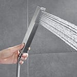 thermostatic shower system hand shower