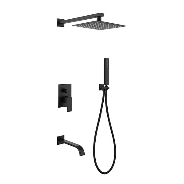 2022 New Design Black Shower faucets SUS304