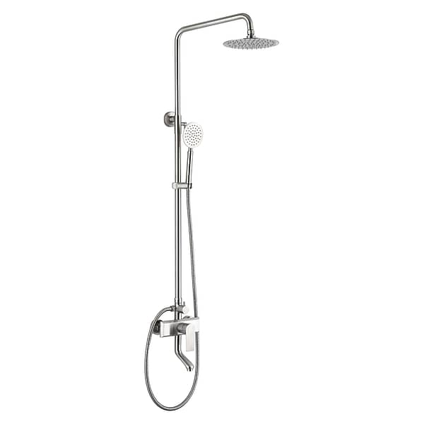 Exposed rain shower system 3 functions