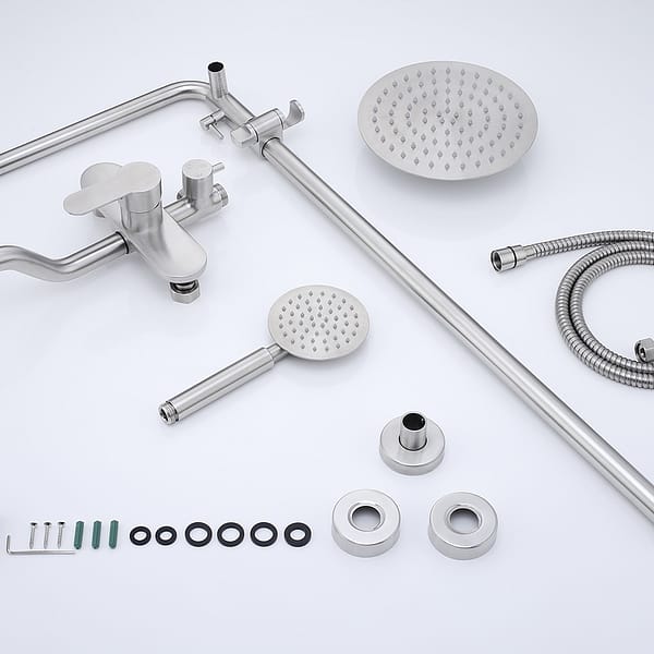 Top quality exposed shower set SUS304 accessories