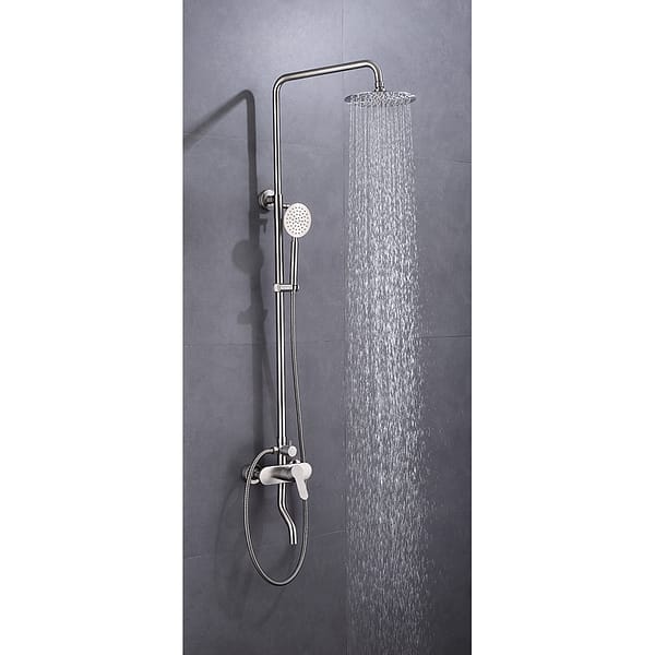 Top quality exposed shower set SUS304 side