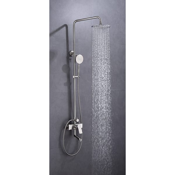 best exposed shower system manufacturer side