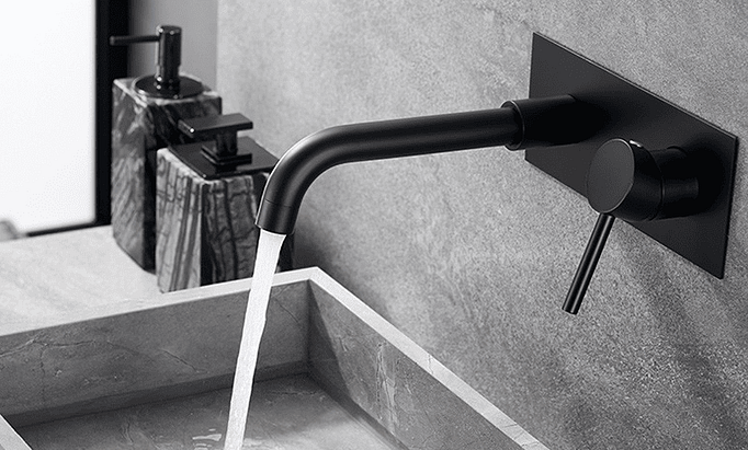 wall mounted basin faucet